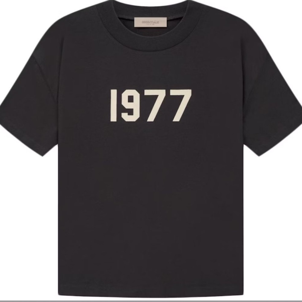 Fear of God Essentials 1977 T-Shirt “Iron” | Size S | NWT